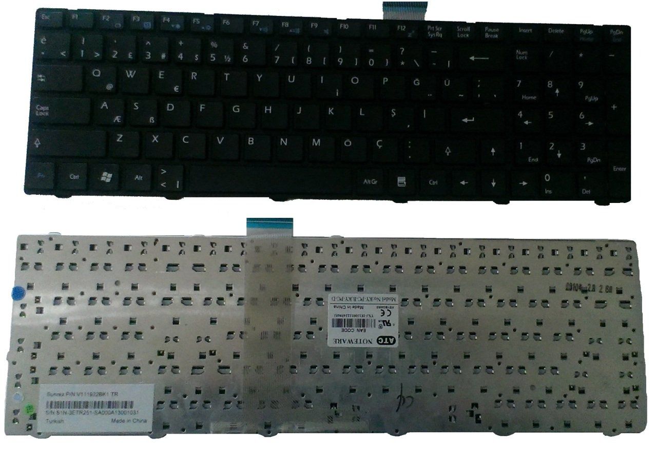 EXPER MSI MS-1688 V111922BK1 Klavye